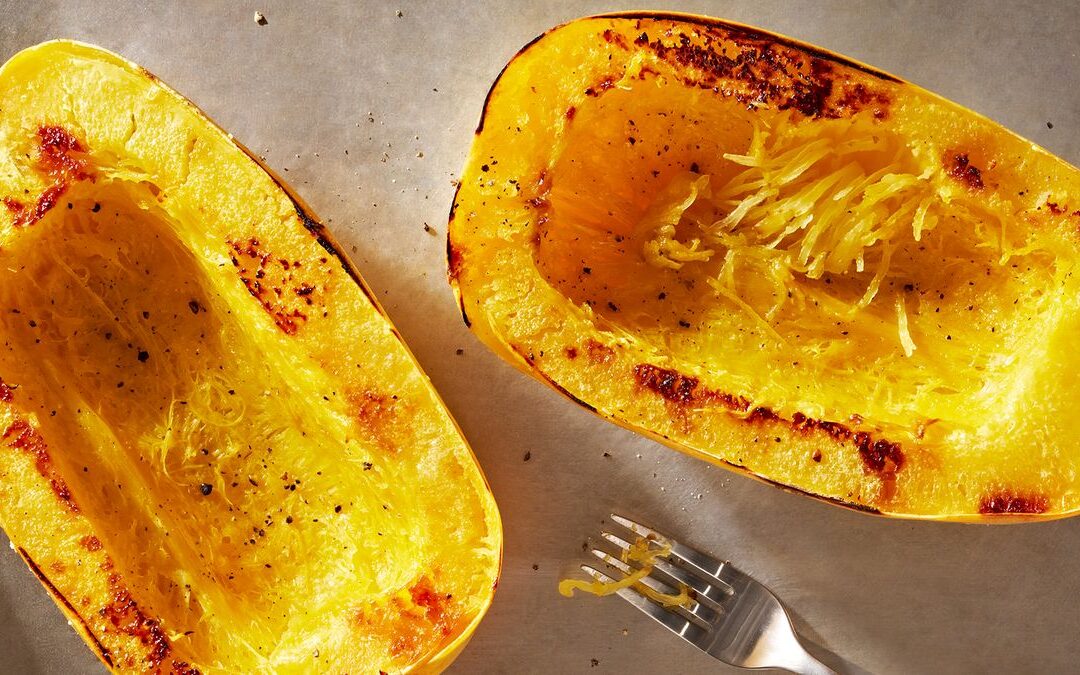 Fall Recipe Idea: Plant-Based Air Fryer Spaghetti Squash