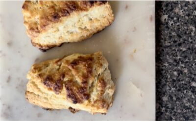 Carmelized Lemon Scones Your Great Grandmother Would Approve of