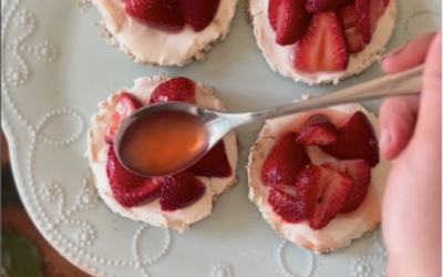 No-Bake Mini Strawberry Cottage Cheese Cheesecake Recipe