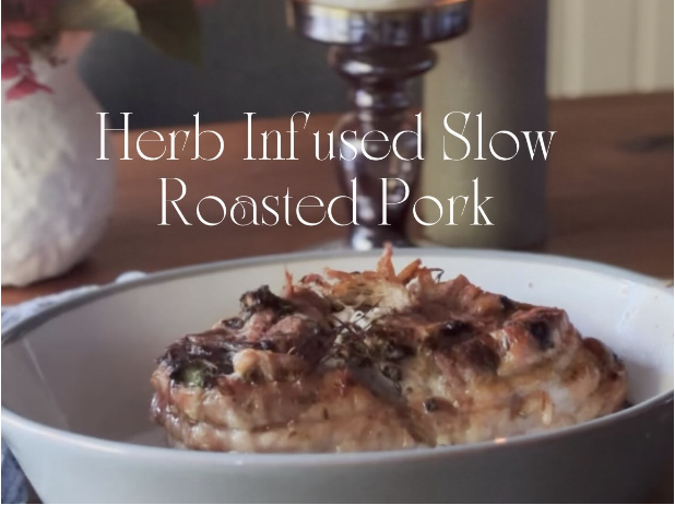 Try This Autumn Savoury Recipe: Herb-Infused Slow-Roasted Pork